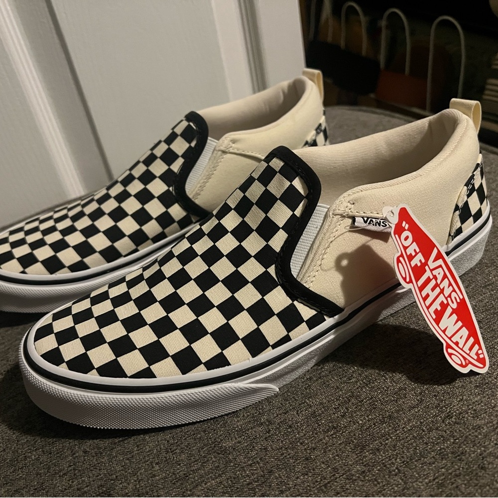 Vans Classic Checkered Slip-On Sneakers